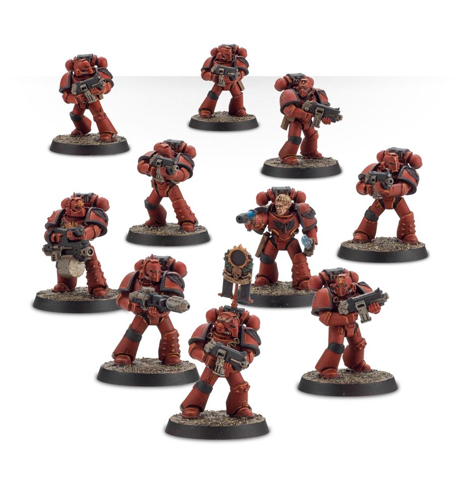 Legion Tactical Space Marines in MK4 armour